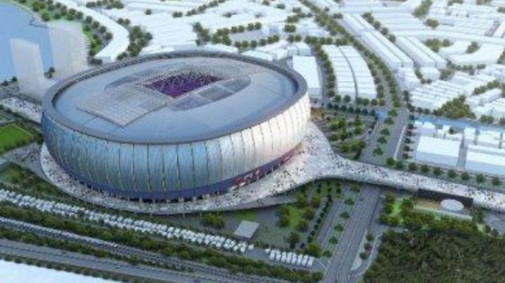 <p>Desain Jakarta International Stadium</p>

