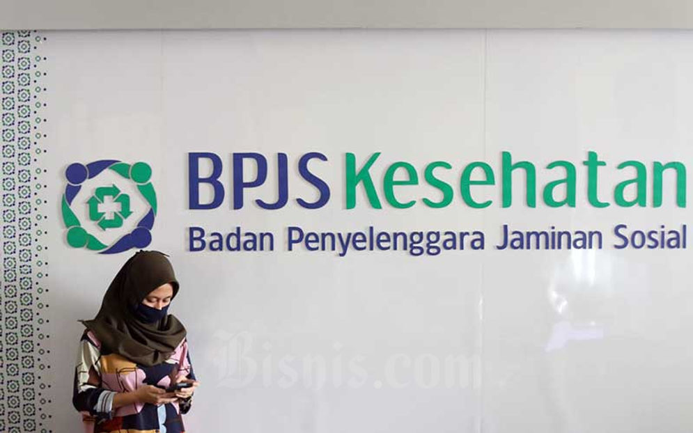 Karyawan beraktivitas di Kantor BPJS Kesehatan. Foto: Bisnis