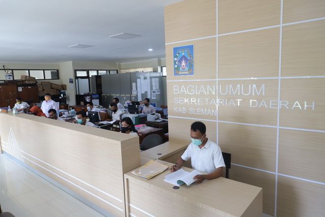 ASN Sleman mulai masuk kantor lai (work from office)