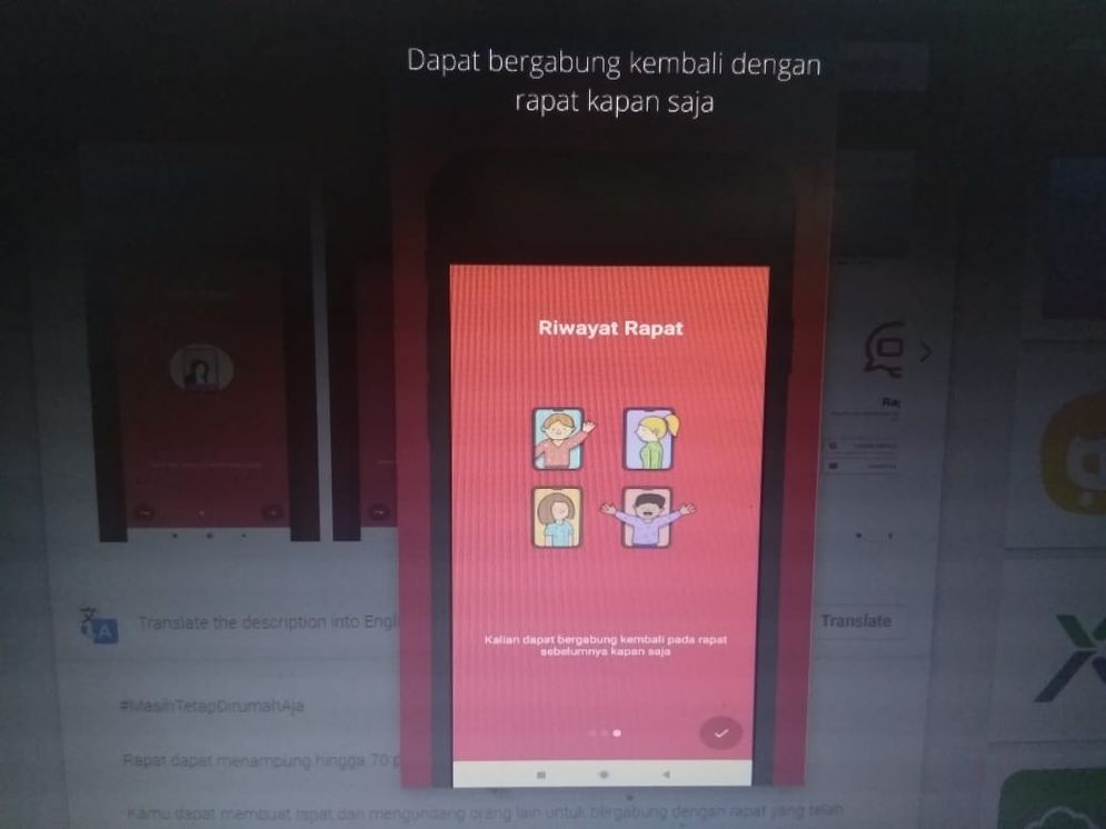 Aplikasi Rapat Live