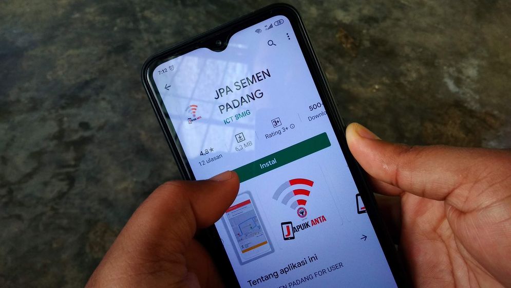 Aplikasi Japuik Anta (JPA) tersedia di playstore/Foto: M Hendra/KabarMinang.id