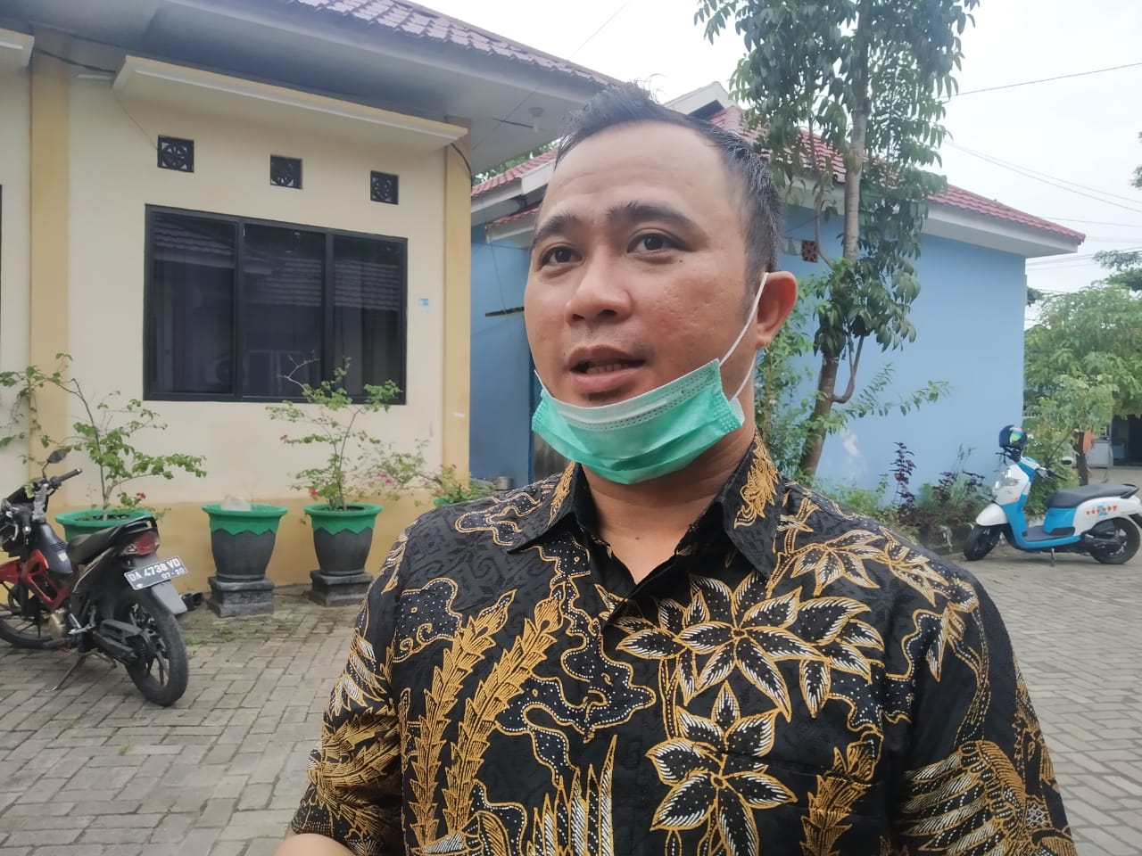 Wakil ketua DPW PAN Kalsel Afrizaldi saat diwawancarai awak media (Foto: Dokumentasi Starbanjar)