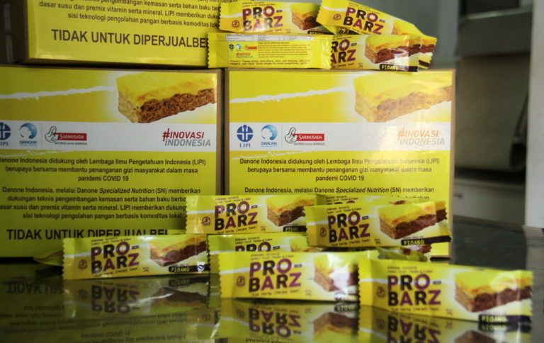 Produk pangan hasil riset LIPI yang diiniiasi Danone Indonesia
