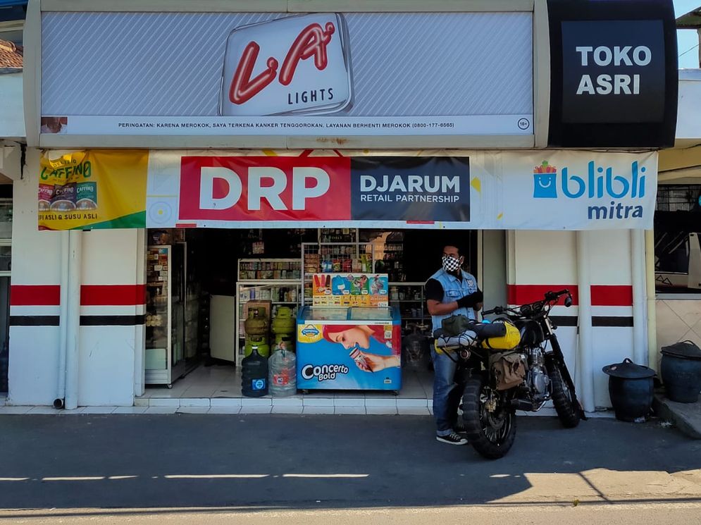 Pentolan Bold Riders Malang saat solo touring keliling Malang akhir pekan lalu.