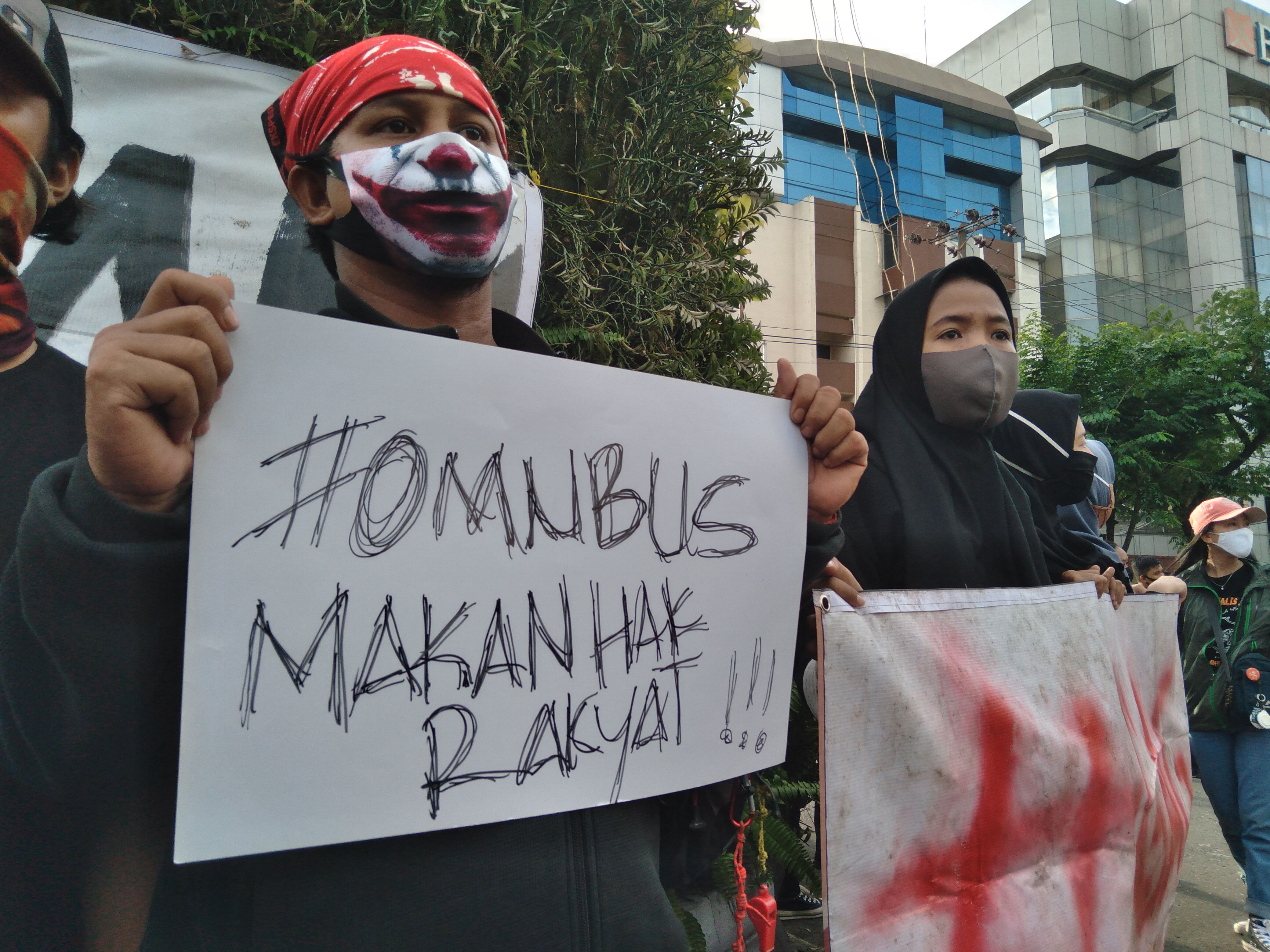 Omnibus Law ditolak massa