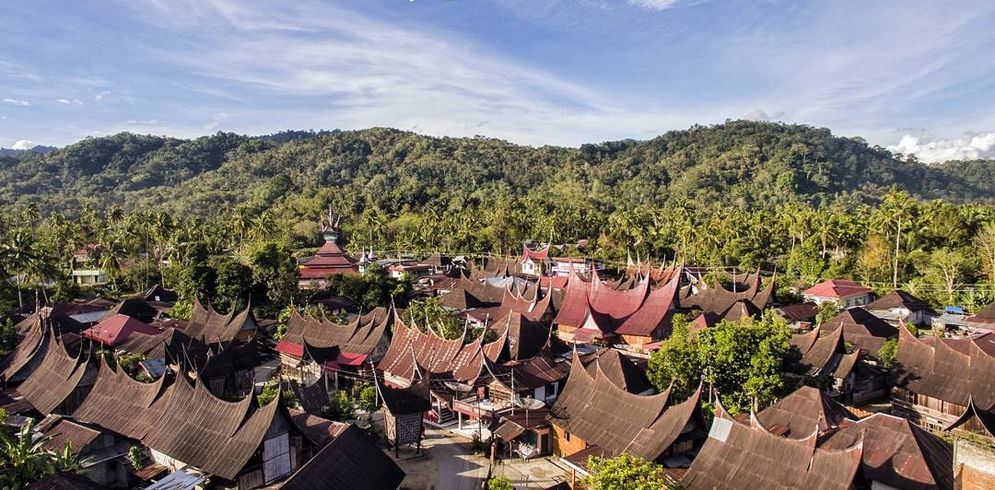 Seribu Rumah Gadang yang menjadi ikon Kabupaten Solok Selatan/Foto: Pemkab Solsel