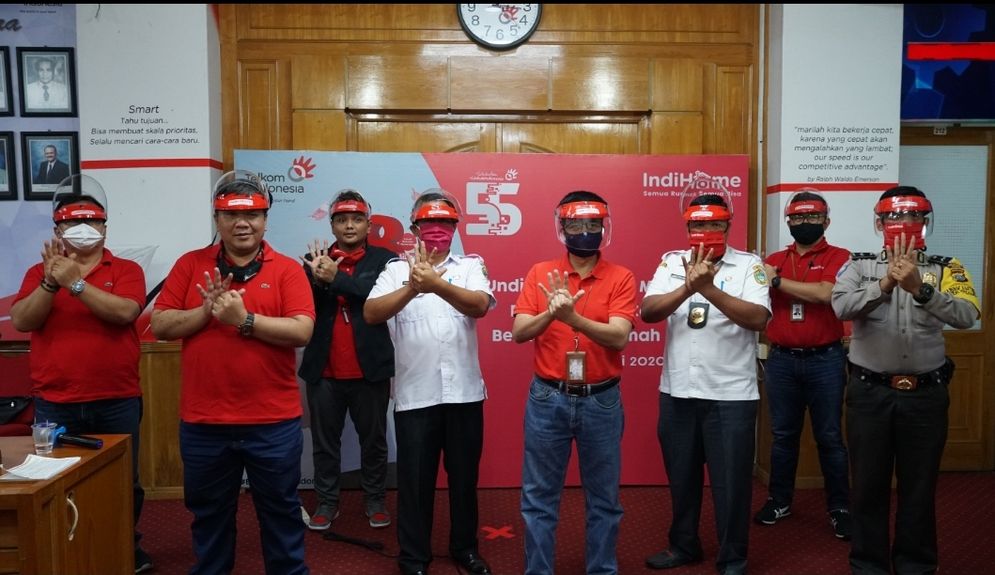 Suasana Pengundian Program IndiHome Miliader Rumah Ceria dan Berkah