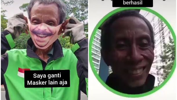 Video TikTok Viral Driver Gojek Usia 55 Tahun, Ingatkan Manfaat Fitur Verifikasi Muka