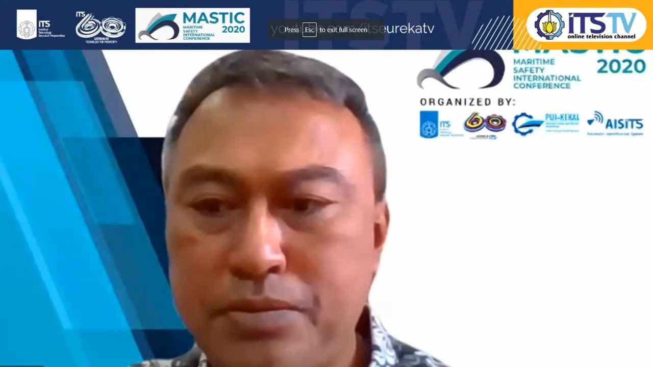 Prof Dr Ketut Buda Artana ST MSc sebagai pembicara dari ITS dalam webinar MASTIC 2020 Prof Dr Ketut Buda Artana ST MSc sebagai pembicara dari ITS dalam webinar MASTIC 2020.