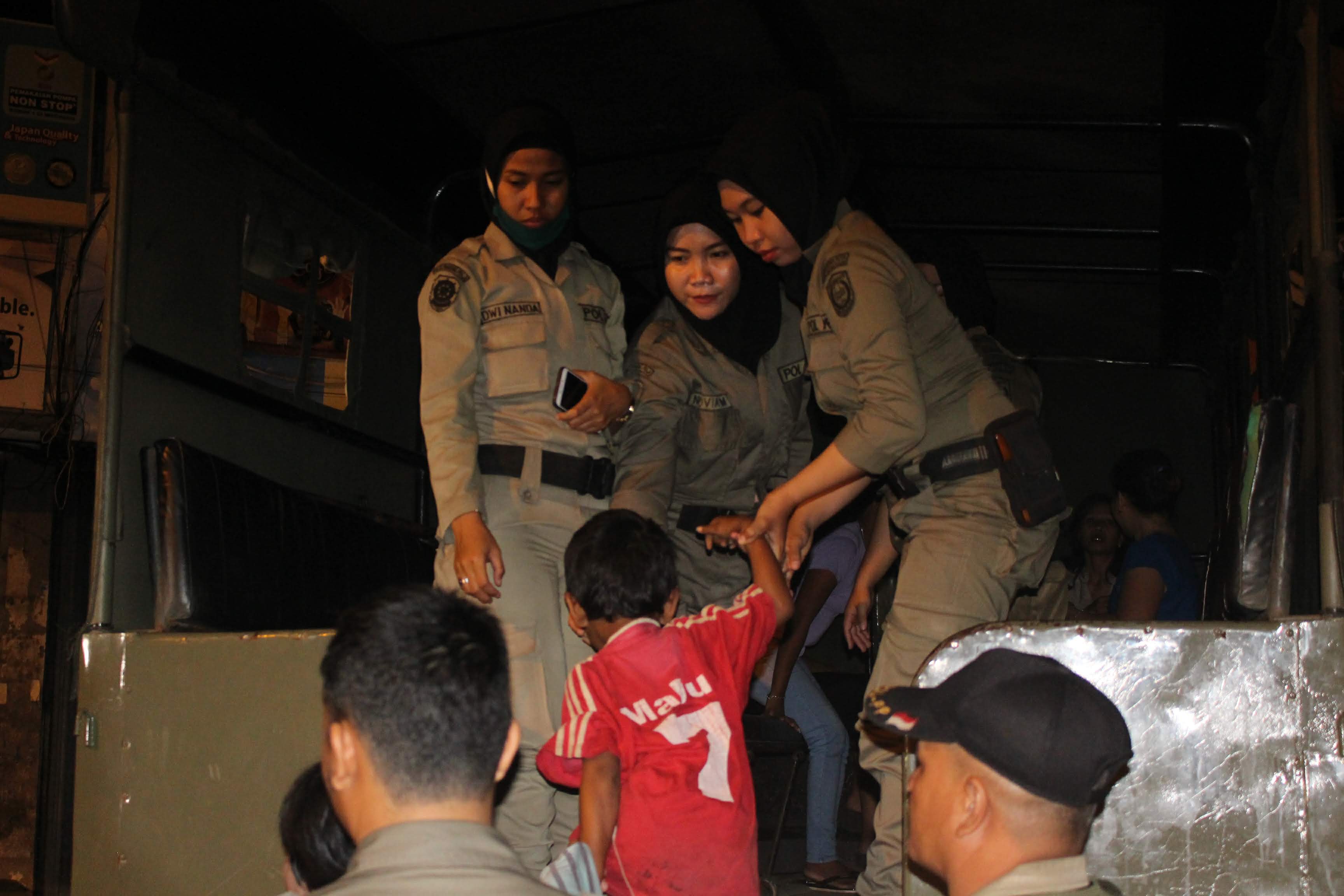 Anak diangkut Satpol PP