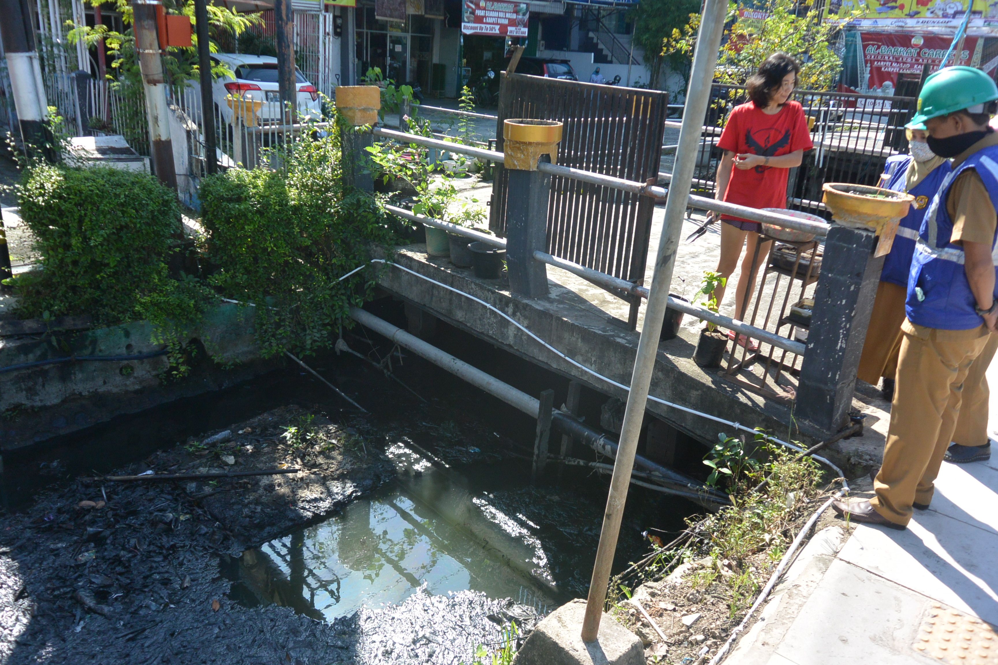 Sungai Ahmad Yani Banjarmasin, Selasa (22/7/2020)