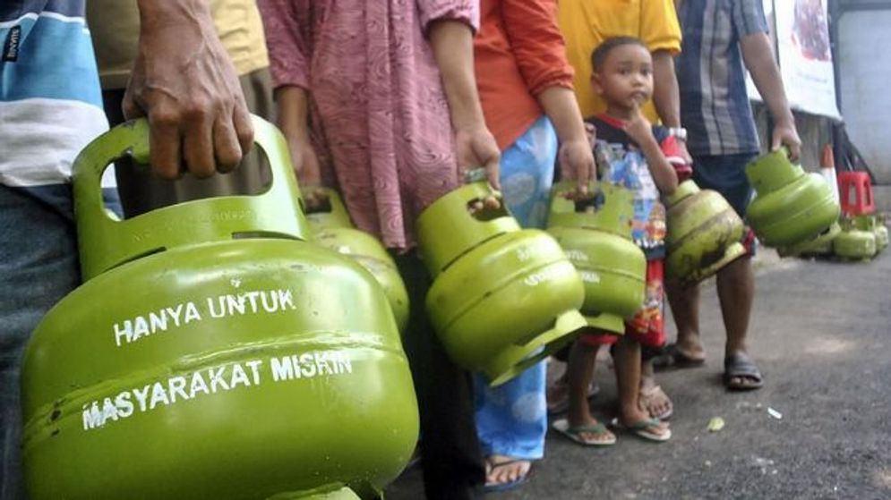 Ilustrasi gas elpiji 3 kg/ANTARA FOTO/Arif Firmansyah