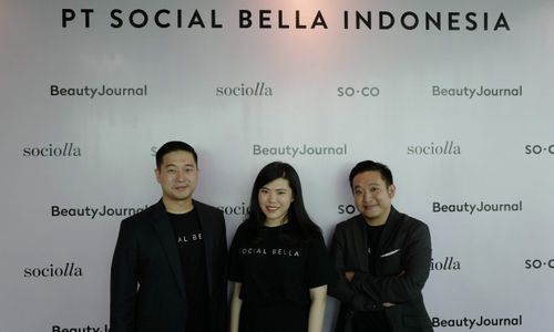 <p>Co-Founder Social Bella Indonesia &#8211; John Rasjid, Chrisanti Indiana, dan Christopher Madiam/ Social Bella</p>

