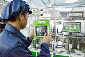 <p>Ilustrasi industri manufaktur di pabrik saat menghadapi era new normal. / Kemenperin.go.id</p>