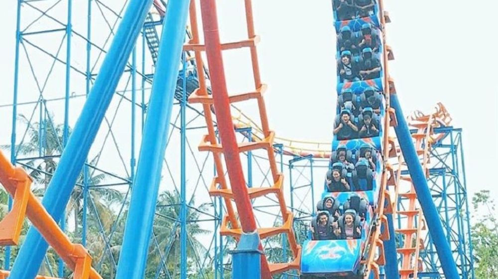 <p>Wahana Halilintar di Dunia Fantasi milik PT Pembangunan Jaya Ancol Tbk. / Facebook @TamanImpianAncol</p>
