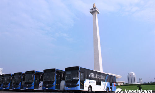 <p>Armada bus milik PT Transjakarta. / transjakarta.co.id</p>
