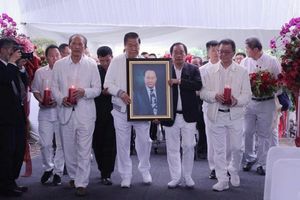 <p>Pemakaman pendiri Grup Sinar Mas Eka Tjipta Widjaja, 2 Februari 2019. / Istimewa</p>