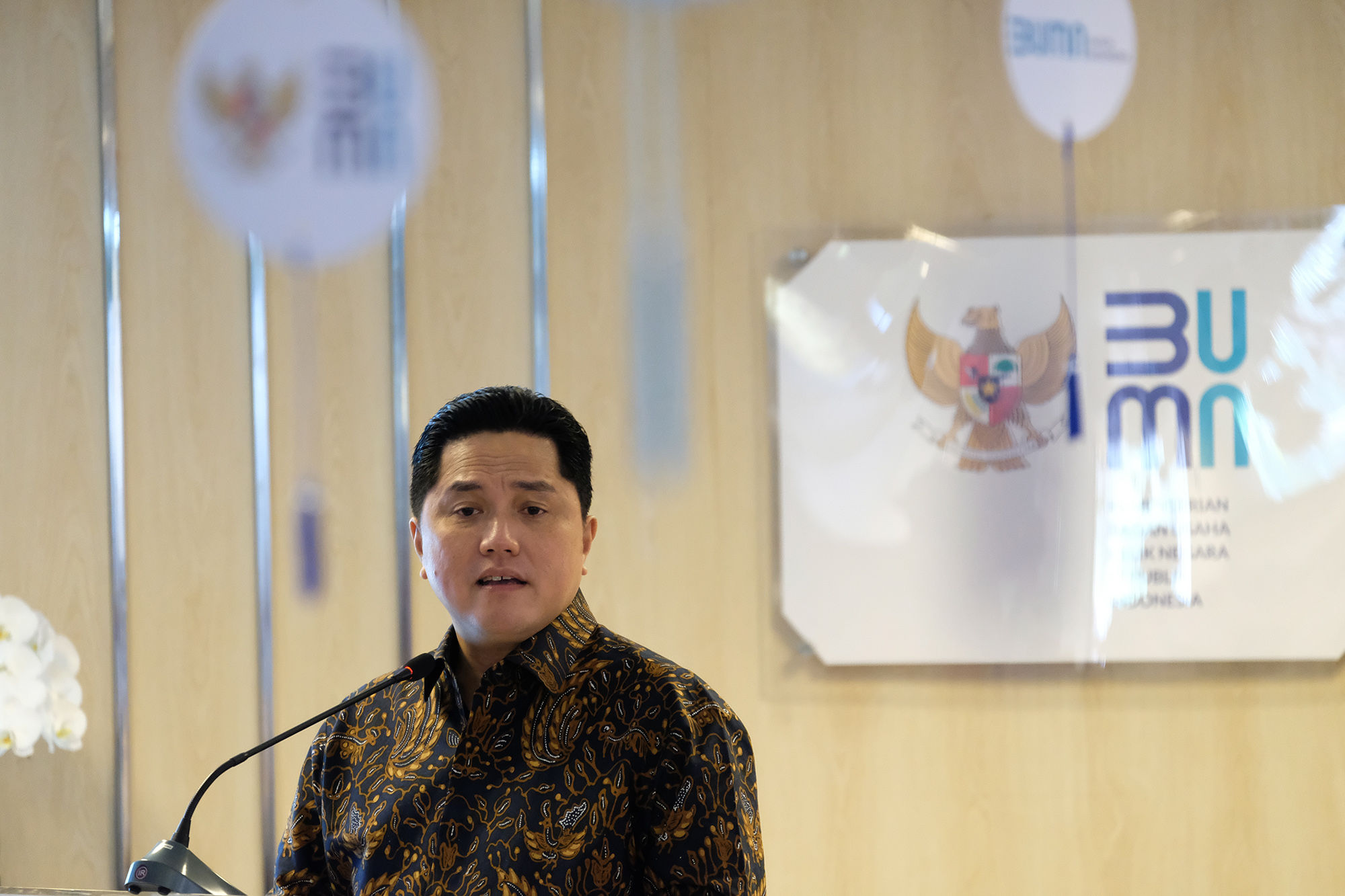 <p>Menteri BUMN, Erick Thohir. Foto: Ismail Pohan/TrenAsia</p>
