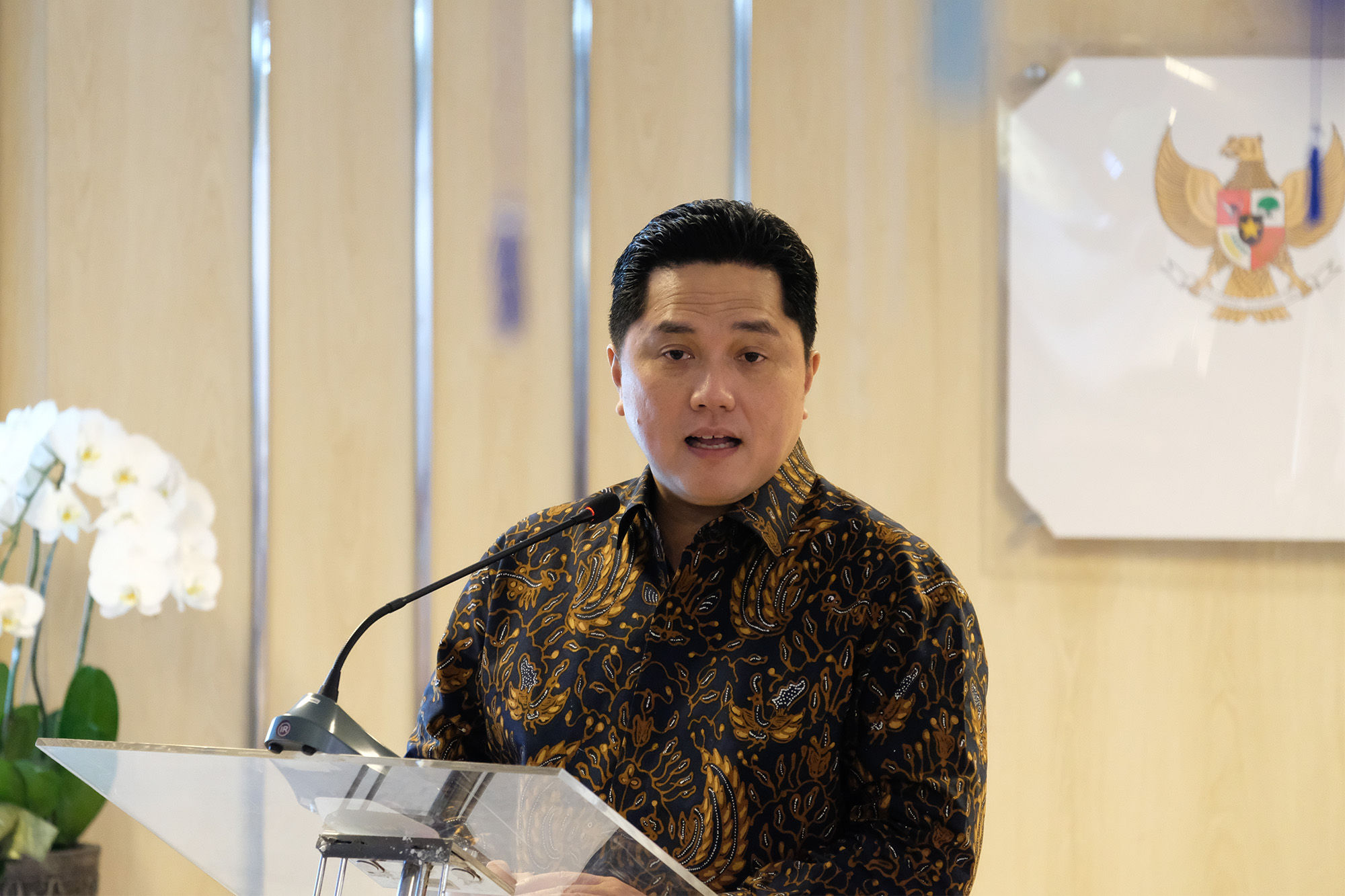 <p>Menteri BUMN, Erick Thohir. Foto: Ismail Pohan/TrenAsia</p>
