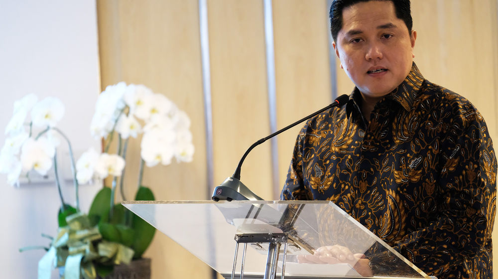 <p>Menteri BUMN, Erick Thohir. Foto: Ismail Pohan/TrenAsia</p>
