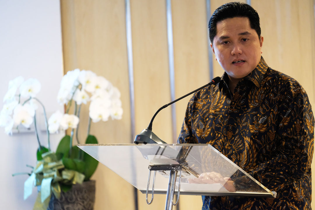 <p>Menteri BUMN, Erick Thohir. Foto: Ismail Pohan/TrenAsia</p>
