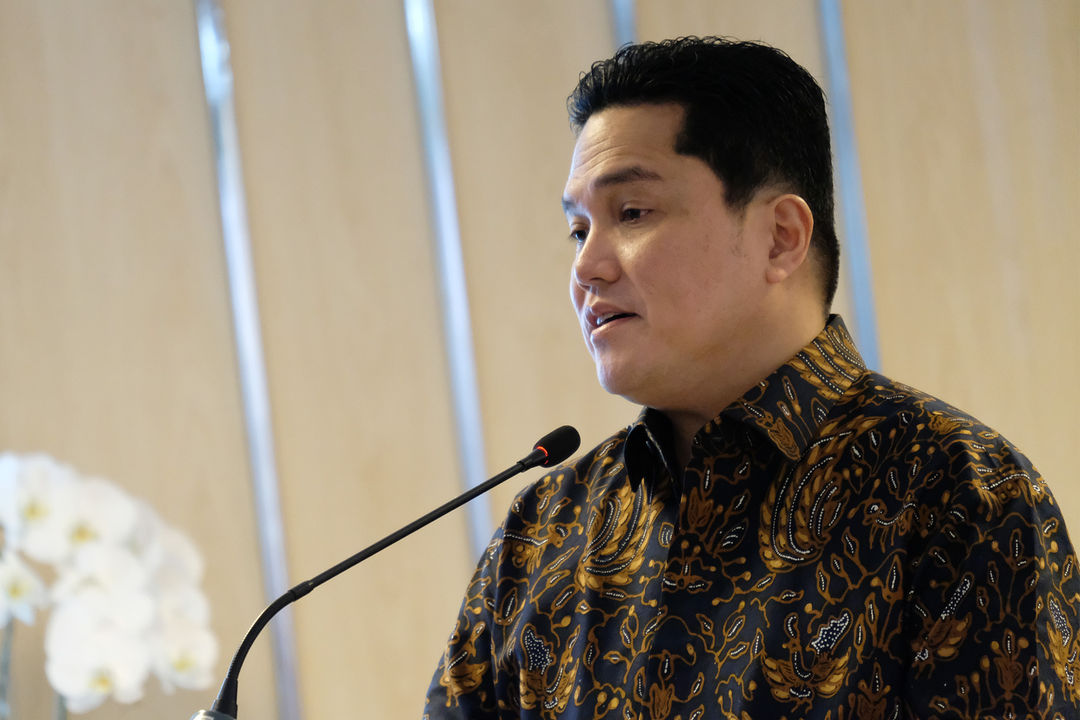 <p>Menteri BUMN, Erick Thohir. Foto: Ismail Pohan/TrenAsia</p>
