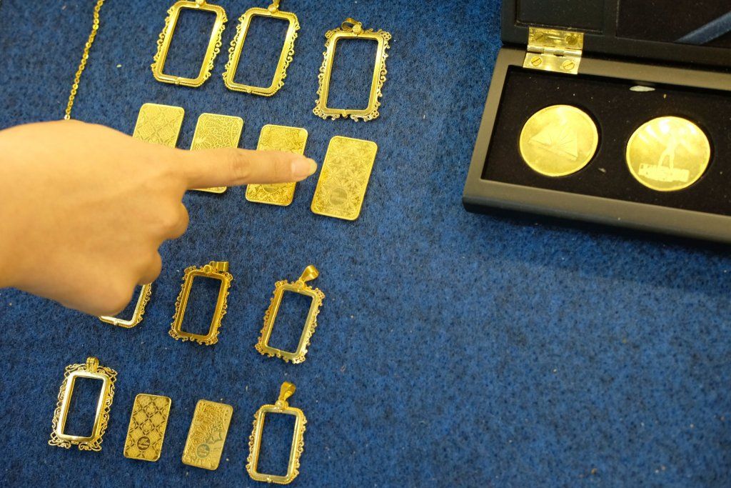 <p>Emas logam mulia. / Foto: Ismail Pohan &#8211; TrenAsia</p>
