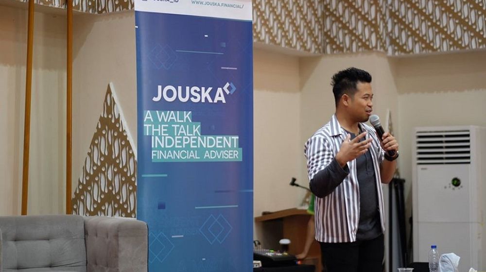 Chief Executive Officer (CEO) dan Founder PT Jouska Finansial Indonesia Aakar Abyasa Fidzuno.
