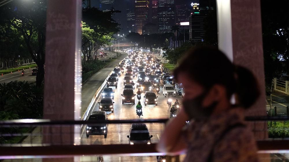 <p>Lalu lintas Jakarta/ Foto: ismail Pohan/TrenAsia</p>
