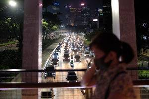 <p>Lalu lintas Jakarta/ Foto: ismail Pohan/TrenAsia</p>
