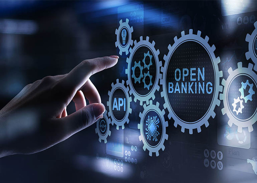 <p>Ilustrasi Open Banking (Standar Open API/Application Programming Interface / kochiesbusinessbuilders</p>
