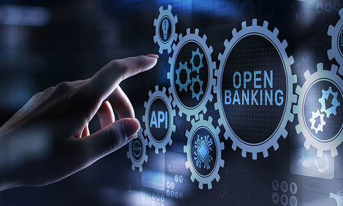 <p>Ilustrasi Open Banking (Standar Open API/Application Programming Interface / kochiesbusinessbuilders</p>