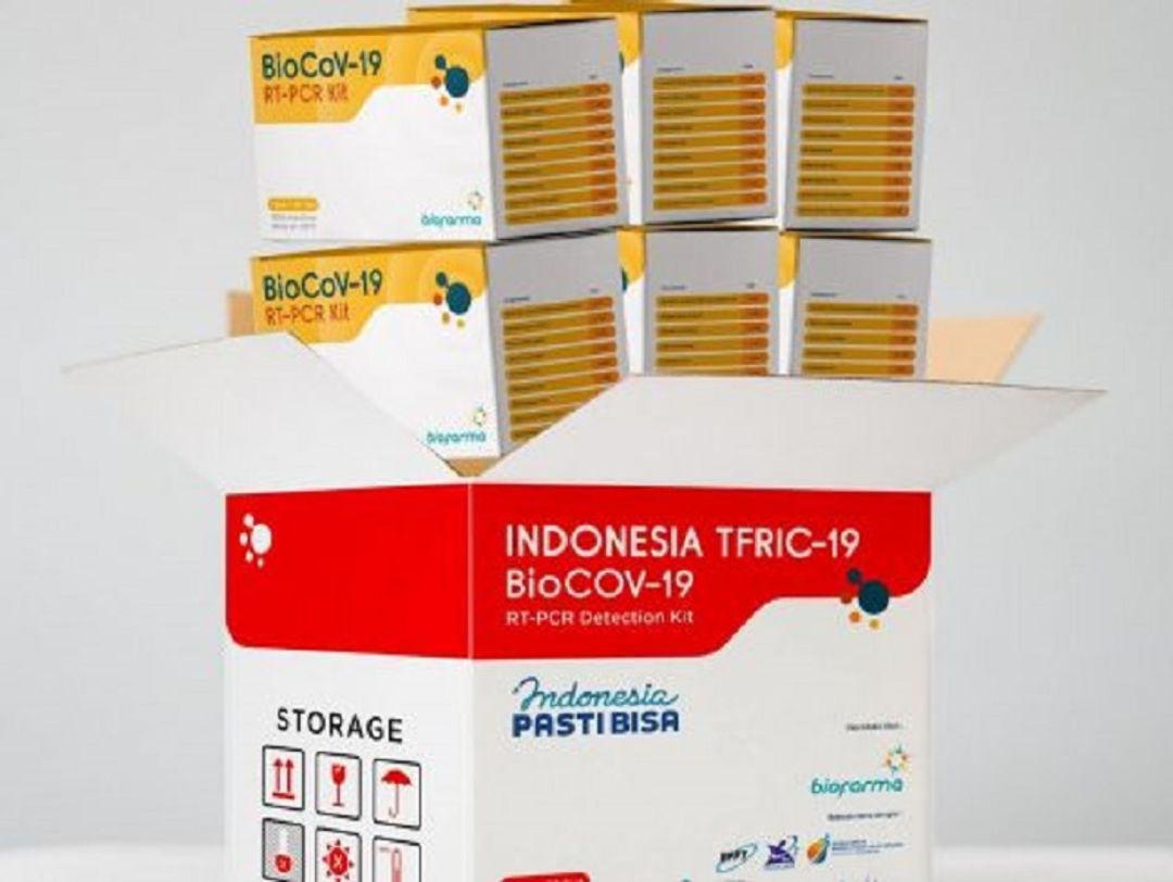 <p>Alat tes Real-Time Polymerase Chain Reaction (RT-PCR) untuk mendiagnosa COVID-19 produksi PT Bio Farma (Persero). / Biofarma.co.id</p>
