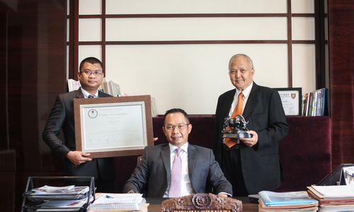 <p>Manajemen perusahaan pengelola golf PT Pakuan Tbk. (UANG). / Dok. Perseroan</p>