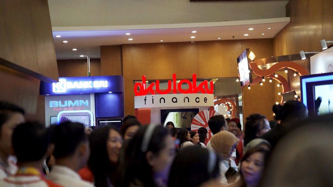 <p>Suasana di salah satu Stan Akulaku Finance Indonesia. / Dok. Akulaku</p>
