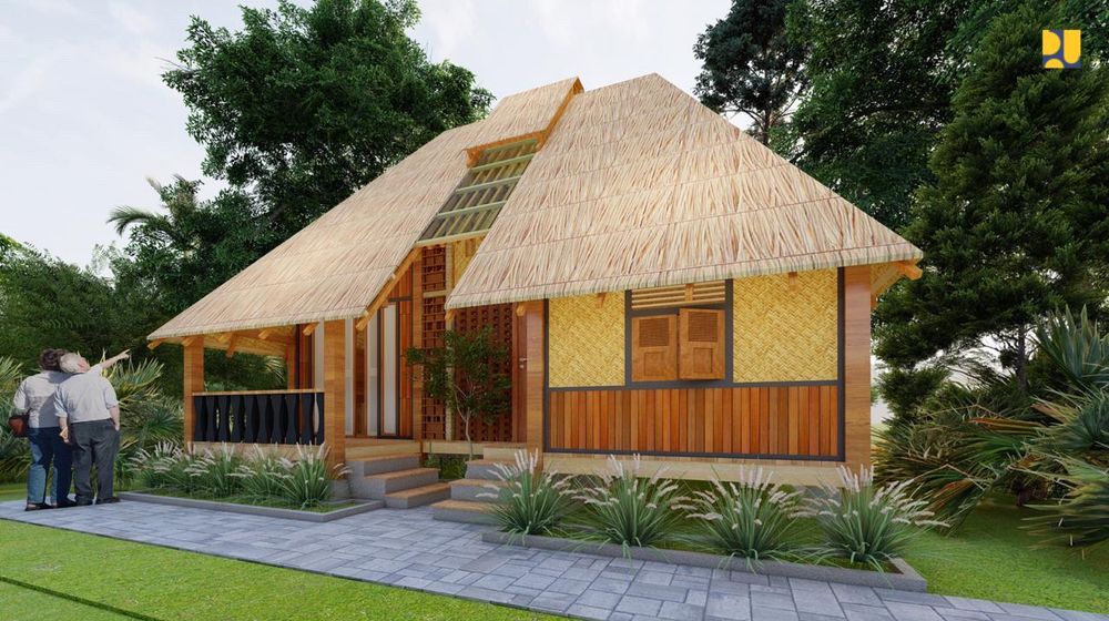 <p>Salah satu homestay dari program Sarhunta. / Dok. Kementerian PUPR</p>
