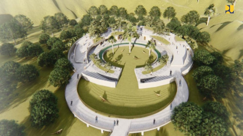 <p>Rancangan pembangunan infrastruktur di KPSN Labuan Bajo. / Dok. Kementerian PUPR</p>
