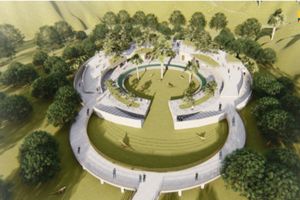 <p>Rancangan pembangunan infrastruktur di KPSN Labuan Bajo. / Dok. Kementerian PUPR</p>
