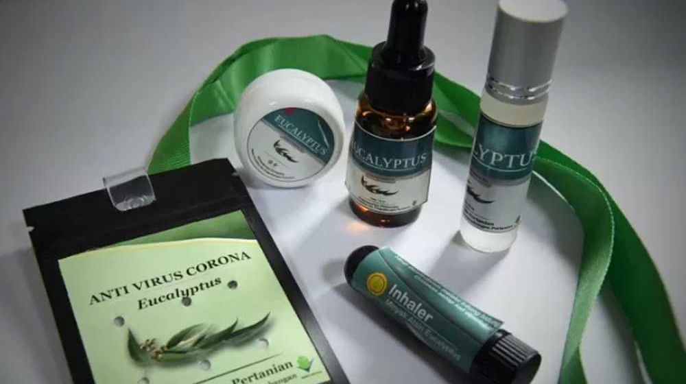 <p>Antivirus berbahan tanaman eucalyptus / Kementan</p>
