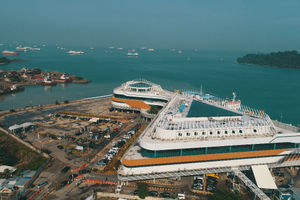 <p>Kawasan pariwisata terintegrasi Bakauheni, Lampung. / Dok. Kemenparkraf</p>
