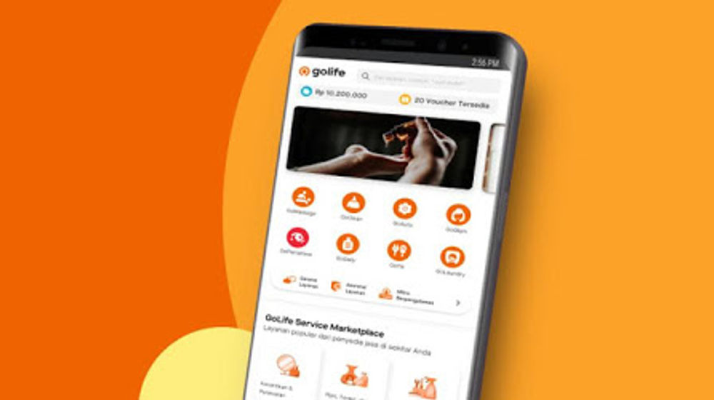 <p>Aplikasi GoLife./ PlayStore</p>
