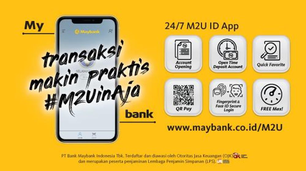 <p>Aplikasi digital Maybank Indonesia. / Facebook Maybank Indonesia</p>
