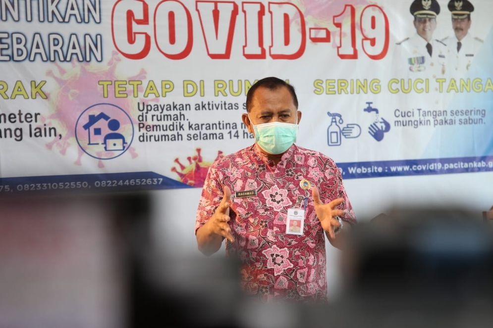 Rahmad Dwiyanto, Juru Bicara Satgas COVID-19 Kabupaten Pacitan, Umumkan Penambahan 2 Kasus COVID