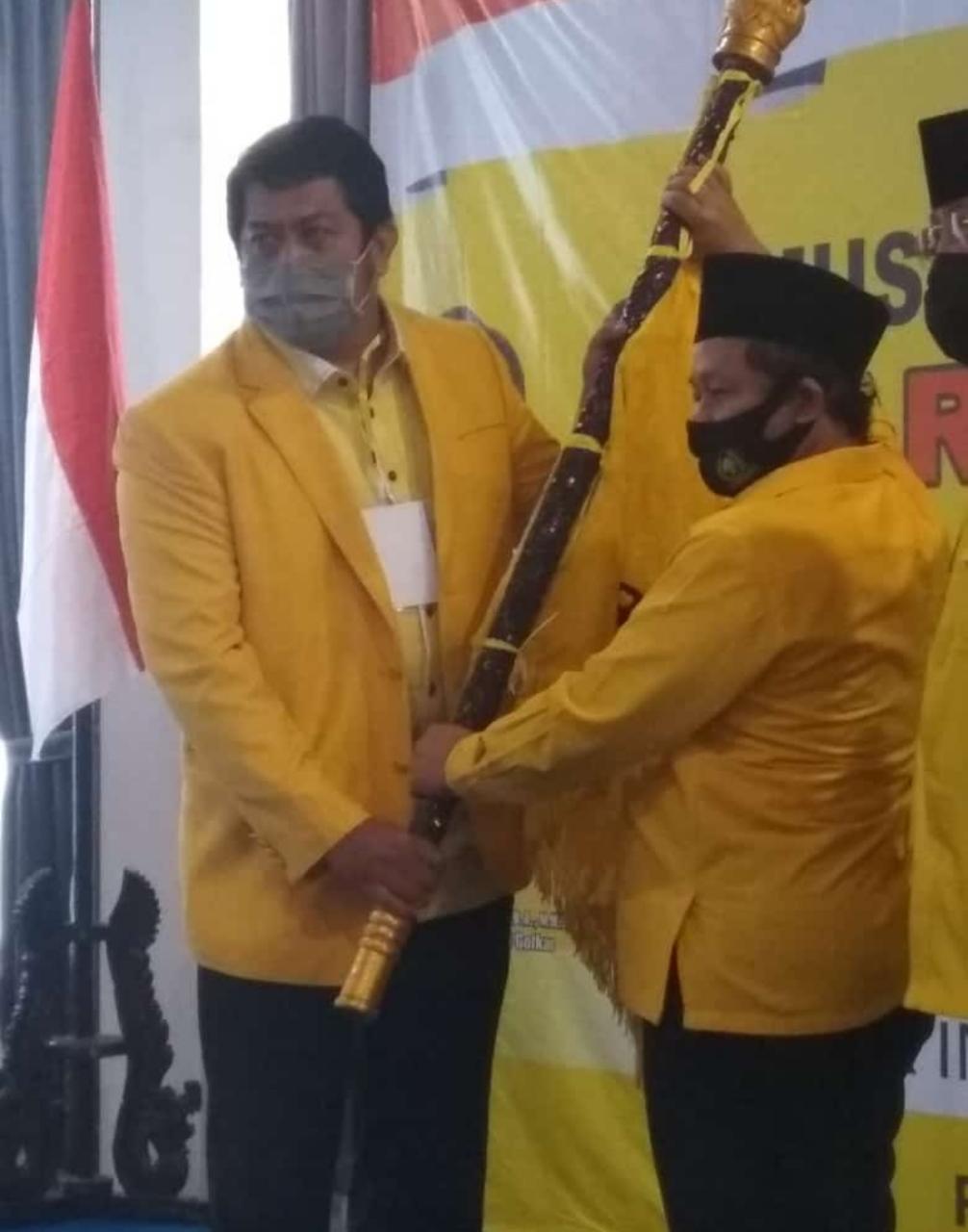 Gagarin Terpilih Sebagai Ketua DPD Partai GOLKAR Pacitan Periode 2020-2025