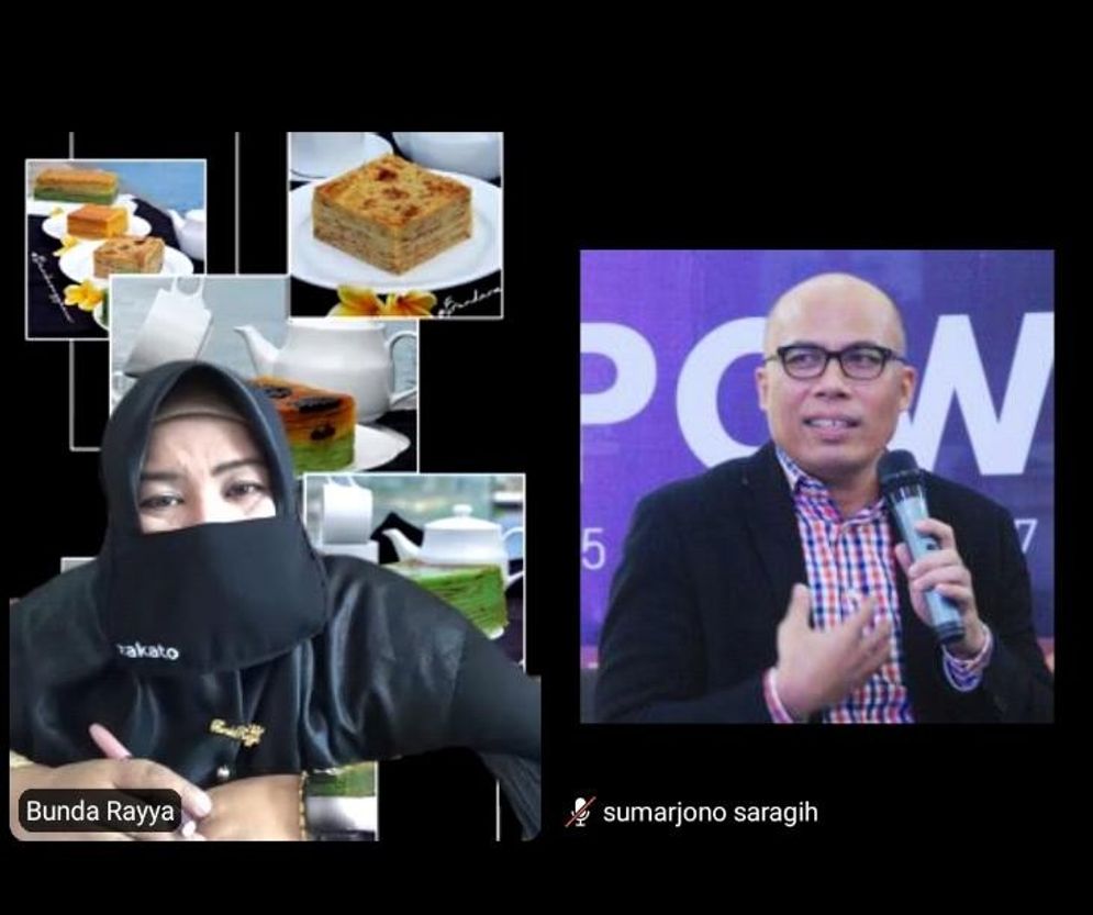 Tangkapan layar Webinar