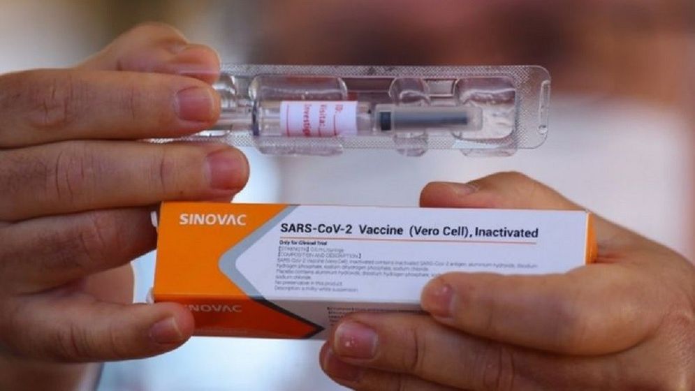 Vaksin COVID-19 produksi Sinovac Biothech China/Foto: bbc.com