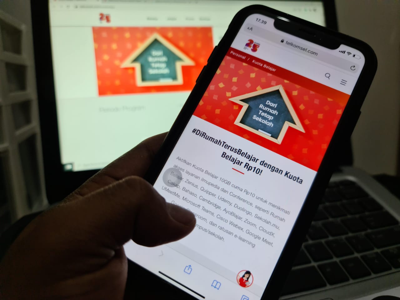 ilustrasi aktifkan 10GB