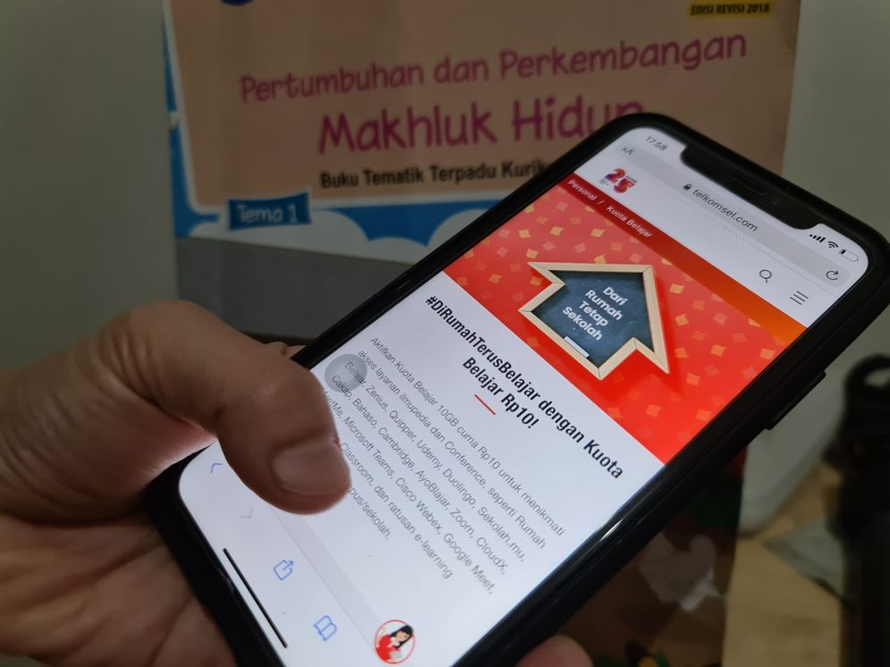 Telkomsel Hadirkan Paket Kuota Belajar 10GB Hanya Rp10