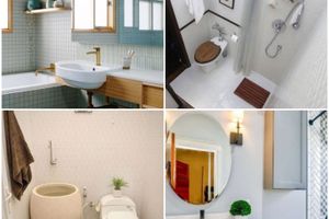 Ide desain kamar mandi kecil agar tetap nyaman.