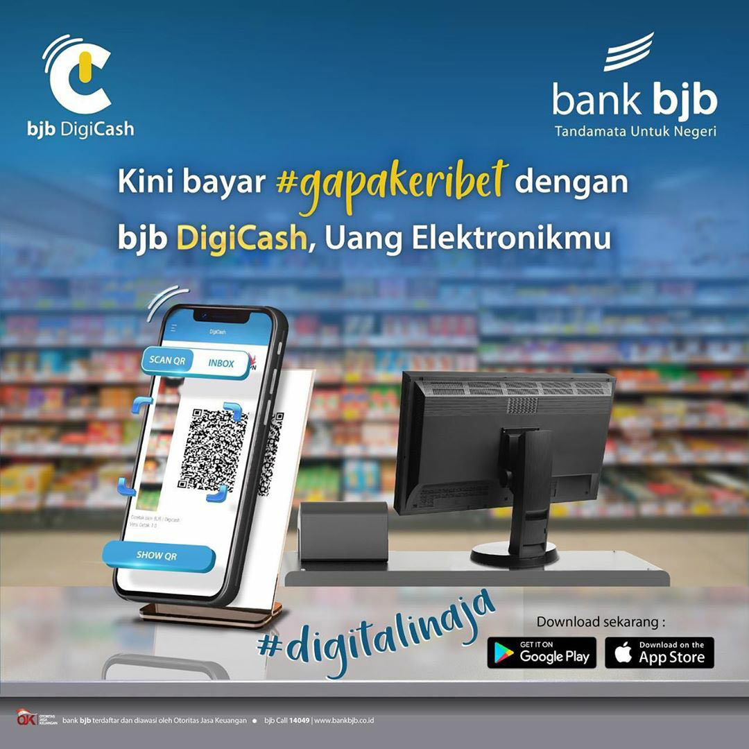 <p>Aplikasi DigiCash. / Bank BJB</p>
